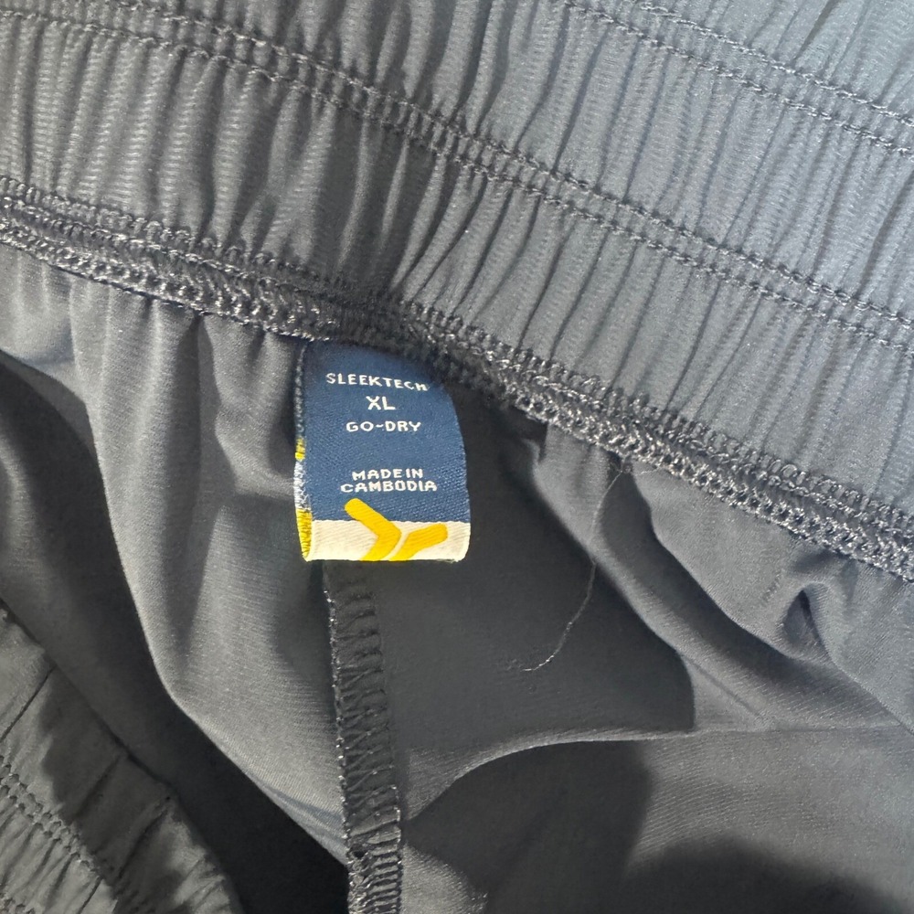 Old Navy Active SleekTech Go-Dry Pants XL Navy Blue Wide Leg Crop 1166 - Picture 5 of 7